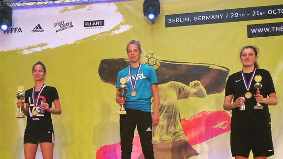Dúbravčanka uspela so svojím freestyle futbalom na Majstrovách Európy v Berlíne