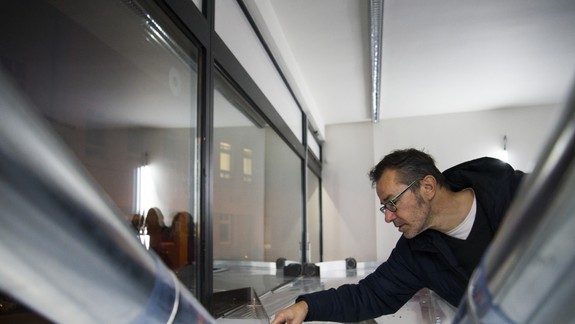 FOTO: Takéto výstavy ste asi ešte nevideli. Kunsthalle predstavuje tvorbu S. Csekeho a Š. Papča