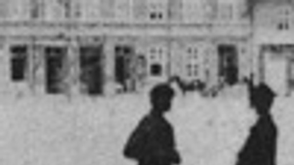 Zbombardovaný dom po vojne zbúrali