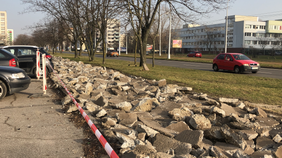 FOTO Rekonštruuje sa nový zdieľaný cyklochodník na Ružinovskej, čo prinesie obyvateľom?