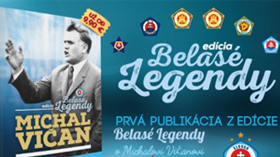 Slovan pripravil edíciu Belasé legendy, prvý bude Michal Vičan