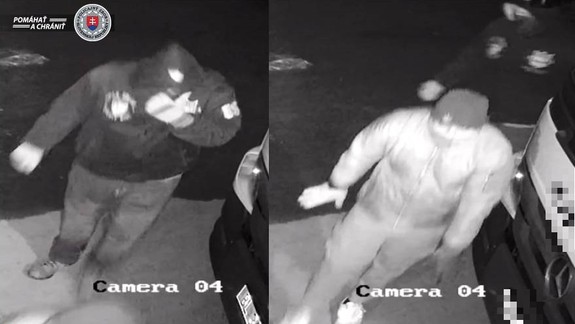 FOTO: Hľadajú sa "domáci majstri", ktorí z Podunajských Biskupíc vzali dodávku aj s náradím