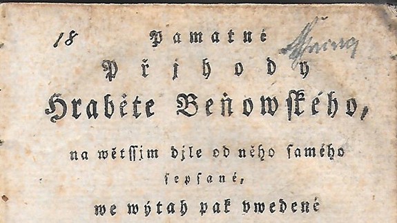 Zaslúži si Beňovský, aby sa po ňom v Bratislave niečo pomenovalo? (I.)