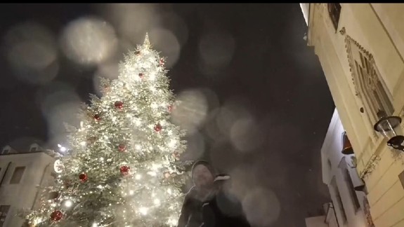 VIDEO: Na Hlavnom i Hviezdoslavovom námestí rozsvietili vianočné stromčeky - Bratislavčania to mohli sledovať na internete...