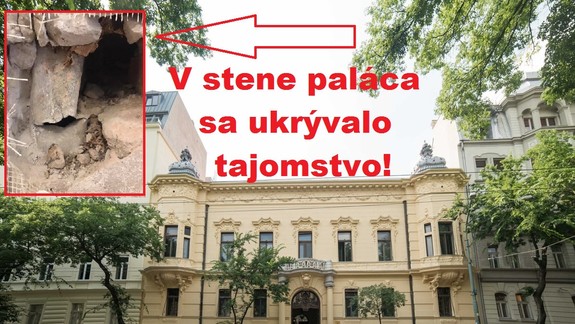 FOTO: Nečakaný objav v Pistoriho paláci - aké svedectvo o našej minulosti vydal?
