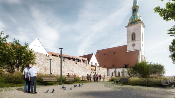 VIZUALIZÁCIE Veľká premena: Staré Mesto sa opäť spojí s podhradím, autá na Staromestskej pôjdu popod plató