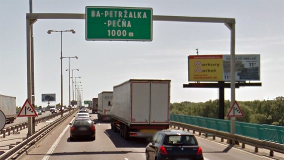 NDS upozorňuje na čiastočnú uzáveru diaľnice D2 na Moste Lanfranconi