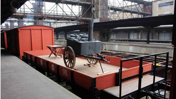 FOTO: V Múzeu dopravy sa od zajtra môžete prejsť replikou legionárskeho vlaku. Vstup je voľný