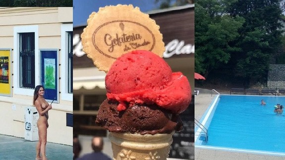 VIDEO: Nahá žena v centre, kúpalisko zadarmo a tipy na najlepšiu zmrzlinu v Bratislave – aj taký bol júl 2017