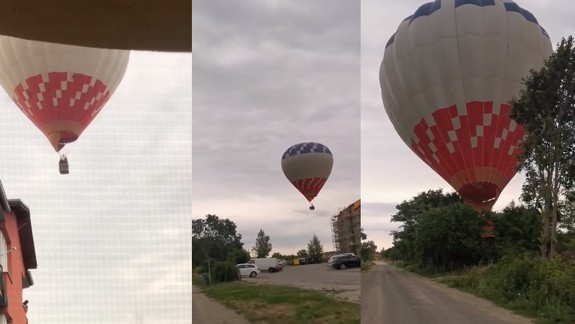 VIDEO: Videli ste už núdzovo pristávať balón? Pri Pezinku skončil včera jeden na strome...