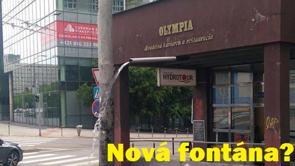 FOTO: Víkendové počasie s vytrvalým dažďom sa v meste postaralo o niekoľko kurióznych javov a situácií...