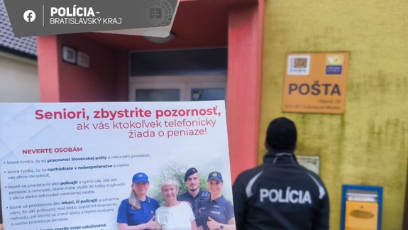 Prevencia pred podvodmi: Polícia varuje seniorov
