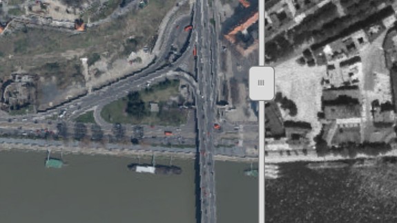 Bratislava spracovala aplikáciu, ktorá porovnáva súčasnú a historickú podobu mesta