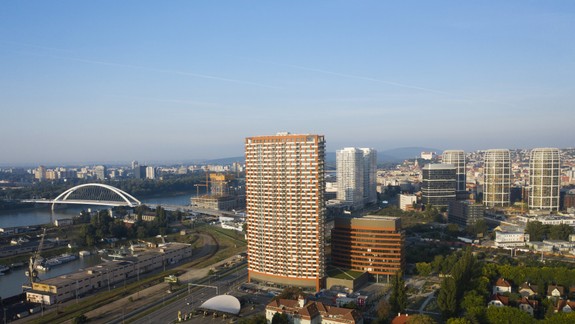 VIDEO: Pozrite si v niekoľkých sekundách ako sa stavala Klingerka - najvyššia obytná budova v Bratislave