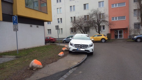 FOTO: Na pána. Tento vodič si s parkovaním hlavu neláme