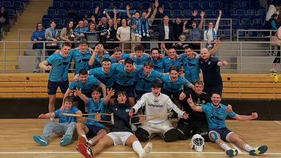 Florbal: Muži Záhorskej Bystrice postúpili do šiesteho finále za sebou