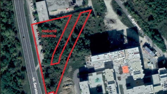 V Dúbravke na Saratovskej ulici chcú vybudovať polyfunkčný komplex