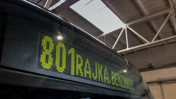 Dopravný podnik Bratislava definitívne ruší linku č. 801 z Rusoviec do Rajky