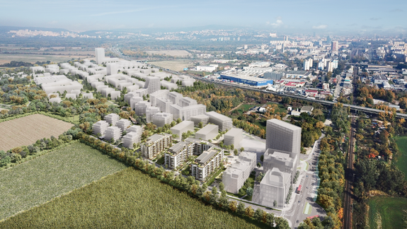Projekt Nesto je dôkazom, že stavať na zelenej lúke dáva zmysel