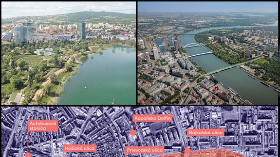 Zanedbané územia sa môžu premeniť na živé mestské štvrte. V ktorých lokalitách nájdeme o pár rokov najlepšie miesta na život v Bratislave?