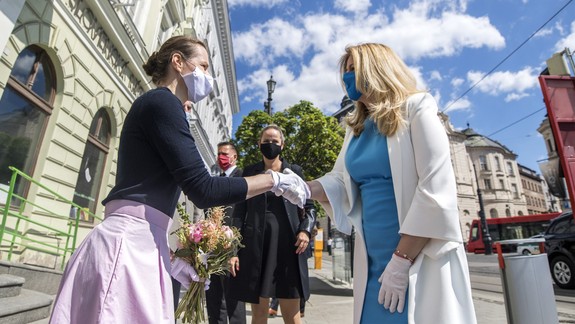 Slovenskú národnú galériu navštívila prezidentka, ľudí vyzvala na návštevu múzeí a galérií