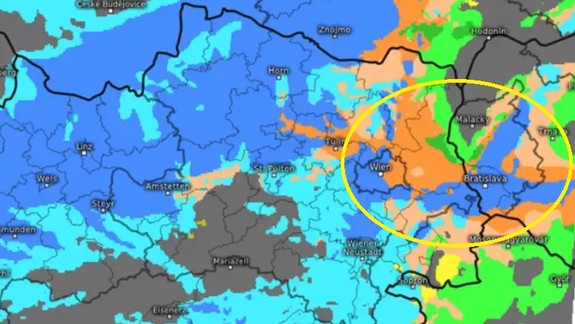 Na Slovensku bude pršať, snežiť, fúkať silný vietor a výrazne sa ochladí