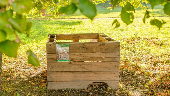 Petržalská samospráva pripravila pre ježkov na zimu špeciálne ohrádky s lístím