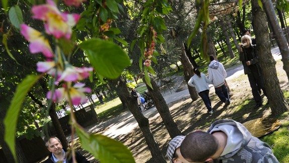 Nový park v Ružinove bude patriť v utorok 1.mája zamilovaným...