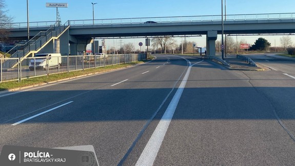 Dopravné obmedzenia: Pre policajné cvičenie bude časť Panónskej cesty v utorok neprejazdná