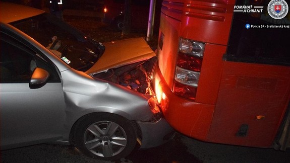 Opité vodičky v uliciach: V Bratislave spôsobili až tri nehody za jediný deň