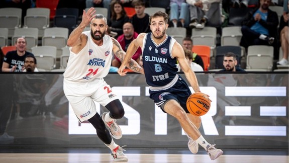 Basketbal: Slovan pred svojimi fanúšikmi nezaváhal, Spišských Rytierov zdolal 100:80