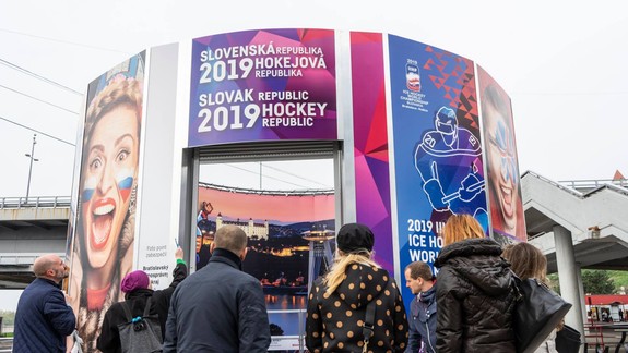 FOTO: V uliciach môžete natrafiť na panoramatický projekt Rotunda