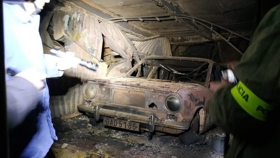 Autentické zábery: Takto vyzerali autá po požiari parkovacieho domu na Drieňovej