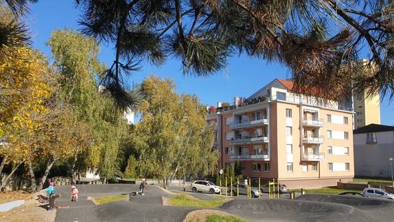 FOTO Dúbravka otvára už tento týždeň 80-metrové pumptrackové športovisko