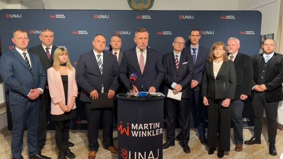 Winkler založil bratislavskú stranu Dunaj, predstavil jej priority aj dvoch kandidátov na starostov