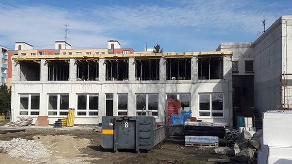 Ako napreduje rekonštrukcia škôlky Pri Šajbách?