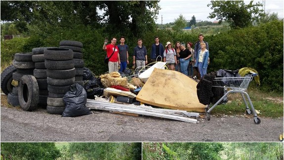 Členovia Zelenej hliadky sa opäť vyznamenali – zlikvidovali čiernu skládku