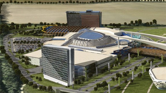 Vláda podporila projekt Metropolis, obavy z megakasína trvajú