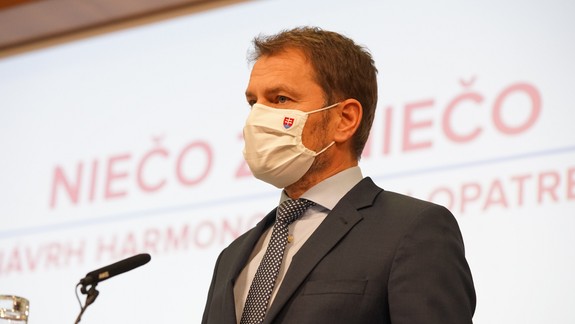 Premiér Matovič pripúšťa svoju demisiu, ak sa plošné testovanie neuskutoční