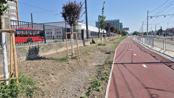 Namiesto asfaltu zeleň a cyklotrasa: Aj okolie Depa Krasňany prešlo veľkou premenou