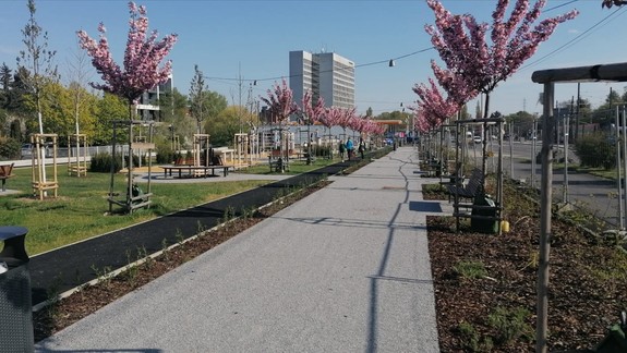 FOTO Je naozaj nádherný: Práce na novom multifunkčnom parku na Karloveskej finišujú