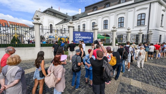 Do Prezidentského paláca prišlo na DOD takmer 10.000 návštevníkov