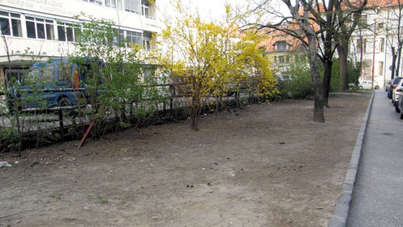 Na Múzejnej je len blato a výkaly, trávnik chýba, univerzita rozmýšľa, čo s plochou