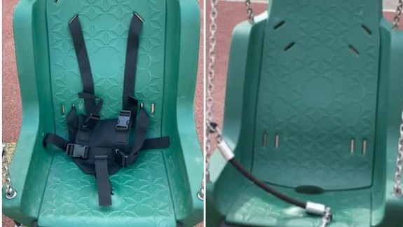 Veľká bezcitnosť: Zlodeji znefunkčnili na ihrisku hojdačku pre choré deti