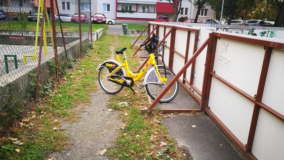 FOTO: Čo treba urobiť, ak uvidíte niekde pohodený alebo stratený bicykel zo Slovnaft BAjk-u?