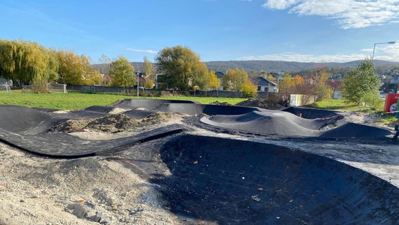 FOTOGALÉRIA: V Záhorskej Bystrici vyrastá pump track