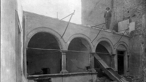 Mnohé arkády boli neskôr zničené