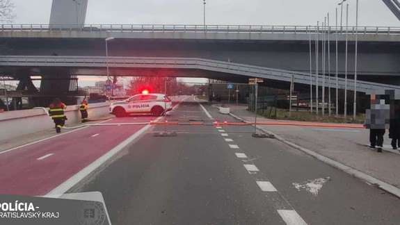 Potopa v Sade Janka Kráľa: Viedenská cesta bude v pondelok neprejazdná