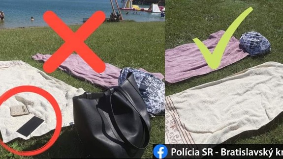 Tínedžerku zo Serede okradli na Slnečných jazerách. Tu je 6 pravidiel, aby sa to nestalo aj vám