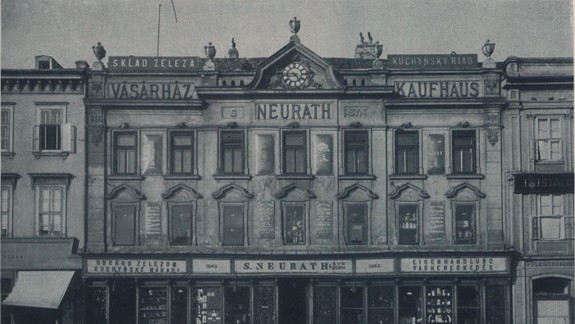 FOTO: Nostalgické zábery na dnes už neexistujúce železiarstvo Neurath pri Kamennom námestí